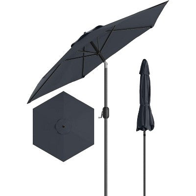 Parasol ogrodowy 10 ft z korbką